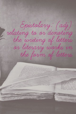 Epistolary-definition